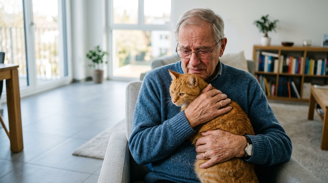 Il vivait avec le même chat depuis quatorze ans : le jour de son entrée en EHPAD, il a compris ce que personne ne lui avait dit